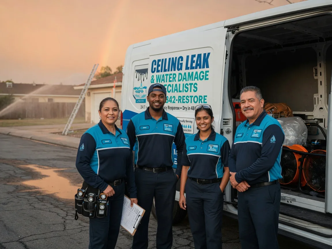 Ceiling Leak Cleanup company in Union Hall, VA