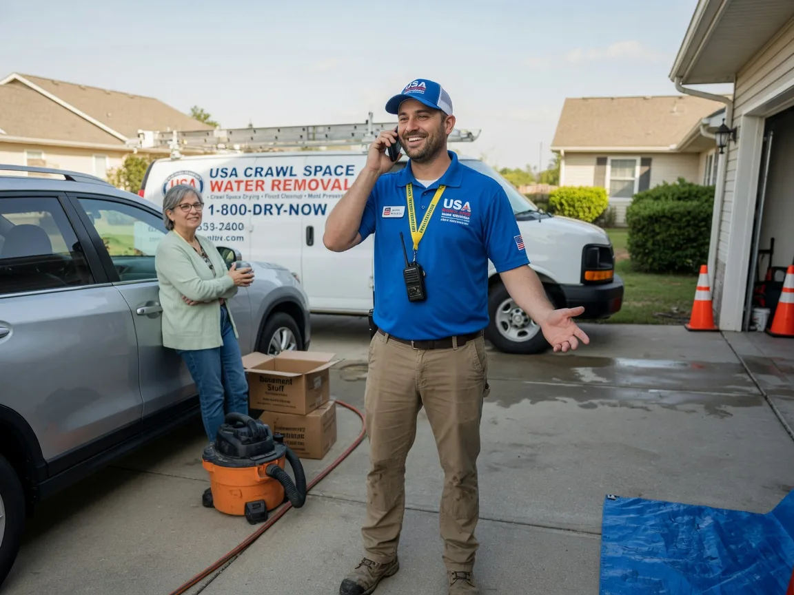 Crawl Space Water Removal Union Hall, VA FAQs